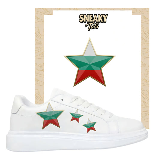 Sneakerfolien für verschiedene Schuhe Stern Bulgarien