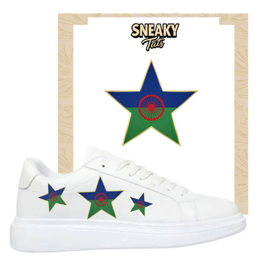 Sneakerfolien für verschiedene Schuhe Stern Gipsy