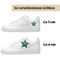 Load image into Gallery viewer, Bügelfolie für alle Schuhe zum personalisieren custom Sneaker Stern Kasakhstan

