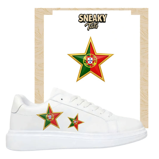 Sneakerfolien für verschiedene Schuhe Stern Portugal