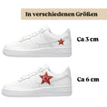 Load image into Gallery viewer, Bügelfolie für alle Schuhe zum personalisieren custom Sneaker Stern Türkei
