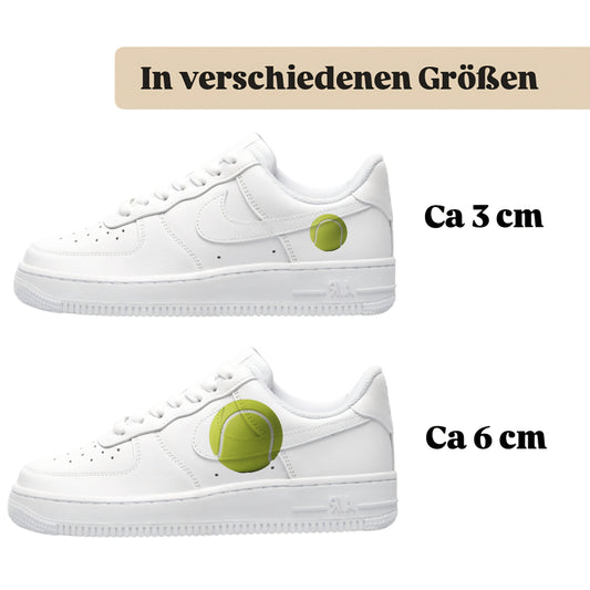 Bügelbilder einzigartige für viele verschiedene Schuhe Tennisball