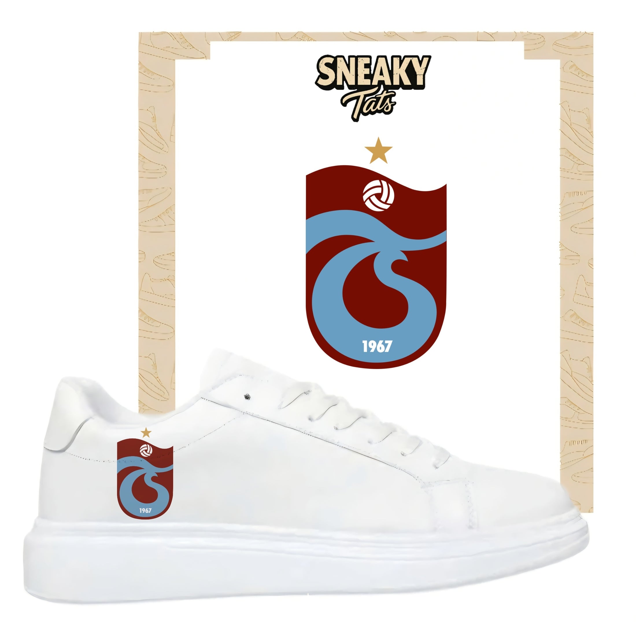 Sneakerfolien für verschiedene Schuhe Nike Adidas Puma Trabzonspor