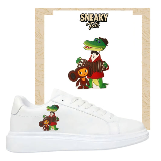 Sneakerfolien für verschiedene Schuhe Puma Adidas Nike Badelatschen Tscheburaschka