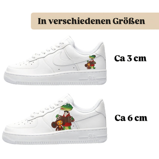 Sneakerfolien für verschiedene Schuhe Puma Adidas Nike Badelatschen Tscheburaschka
