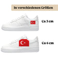 Bild in Galerie-Betrachter laden, Bügelbilder für Custom Sneaker mit Land Design Türkei
