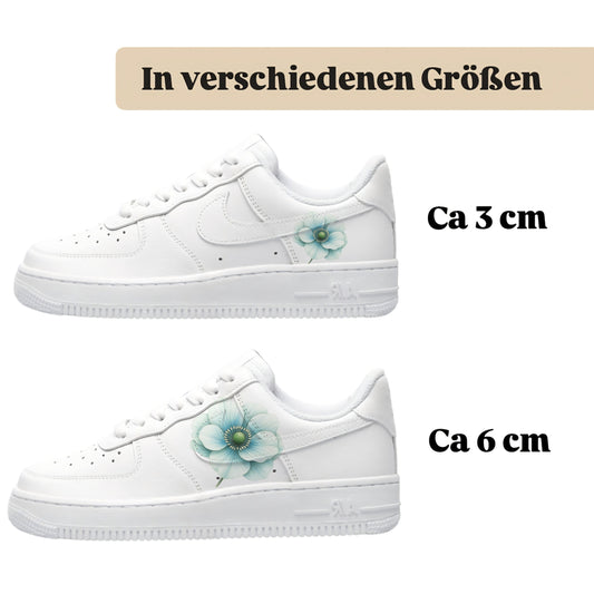 Sneakerfolien für mehrere Schuhe Nike Adidas Puma Türkis Rose