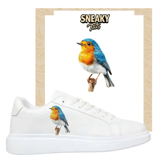 Bügelbilder für verschiedene Sneaker Nike Adidas Vogel