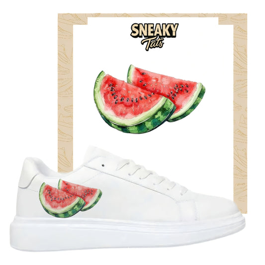 Sneakerfolien für mehrere Schuhe Nike Adidas Puma Wassermelonenscheibe