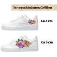 Bild in Galerie-Betrachter laden, Sneakerfolien für verschiedene Schuhe Nike Adidas Puma bunte Blumen
