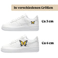 Bild in Galerie-Betrachter laden, Bügelbilder für mehrere Sneakerarten  gelbe Schmetterlinge
