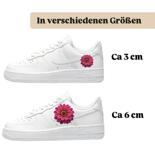 Bügelbilder einzigartige für viele verschiedene Schuhe pinke Dahile