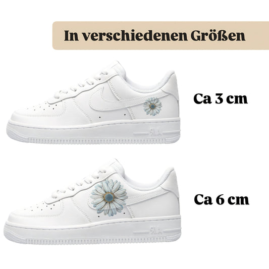 Sneakerfolien für verschiedene Sneakerarten weiße Blume