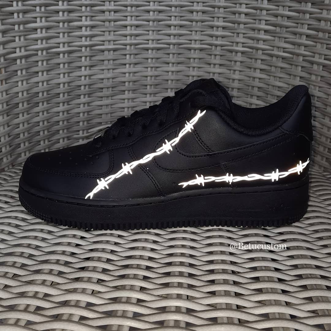 Air Force 1 "Barbed wire Reflective"