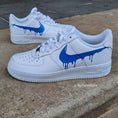 Bild in Galerie-Betrachter laden, Nike Air Force 1 Custom Sneaker Drip blue
