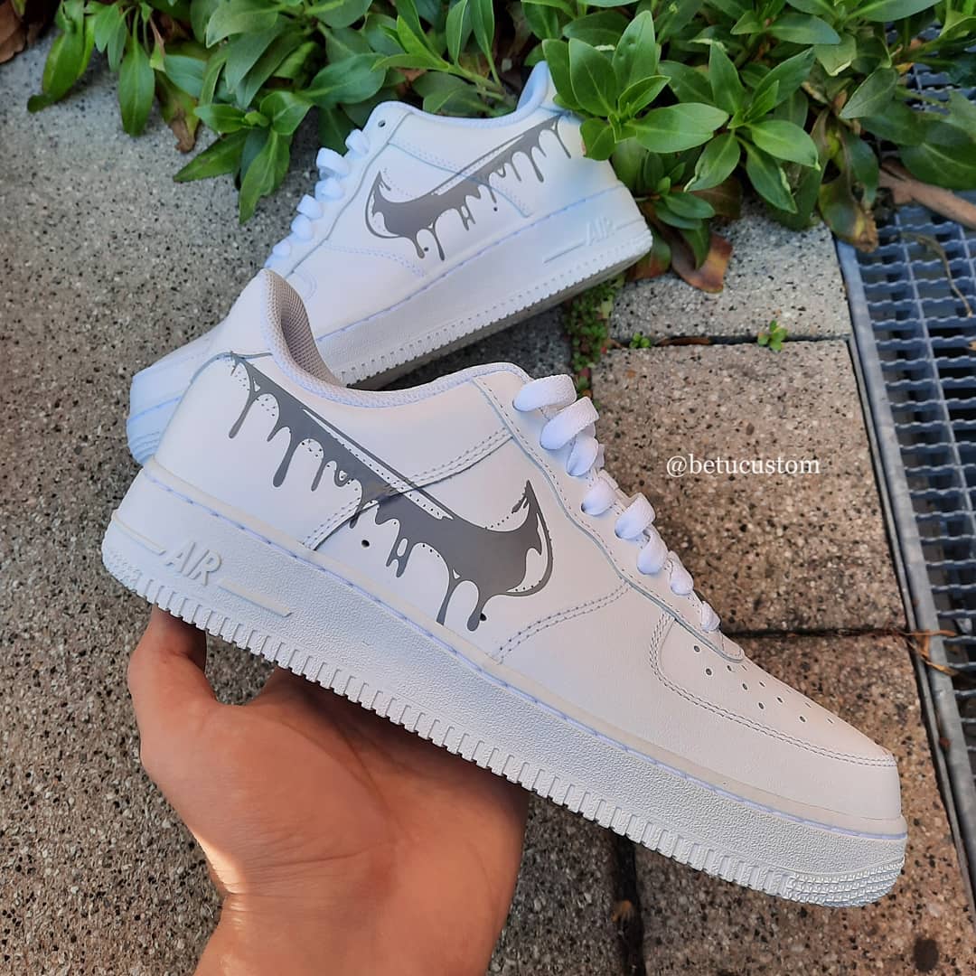 Air Force 1 "Drip two gray"