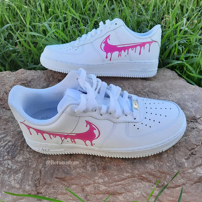 Air Force 1 "Drip two pink"