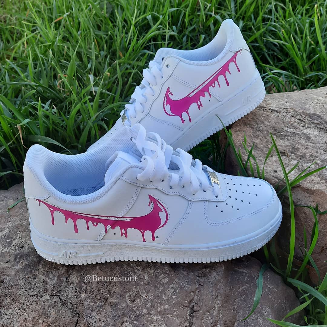 Air Force 1 "Drip two pink"