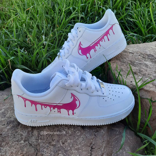 Air Force 1 "Drip two pink"