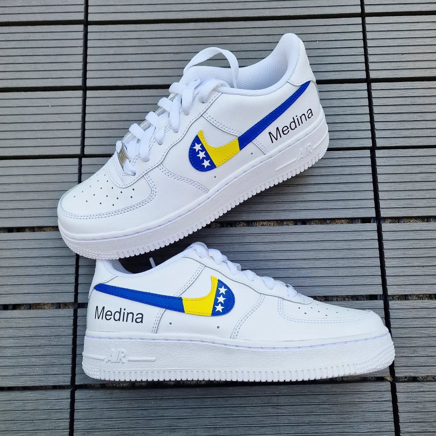 Nike Air Force one Custom Sneaker bosnia Bosnien