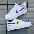 Bild in Galerie-Betrachter laden, Nike Air Force one Custom Sneaker bosnia Bosnien
