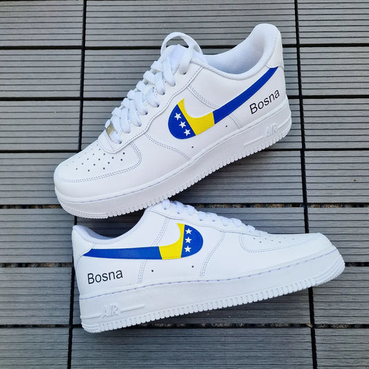 Nike Air Force one Custom Sneaker bosnia Bosnien