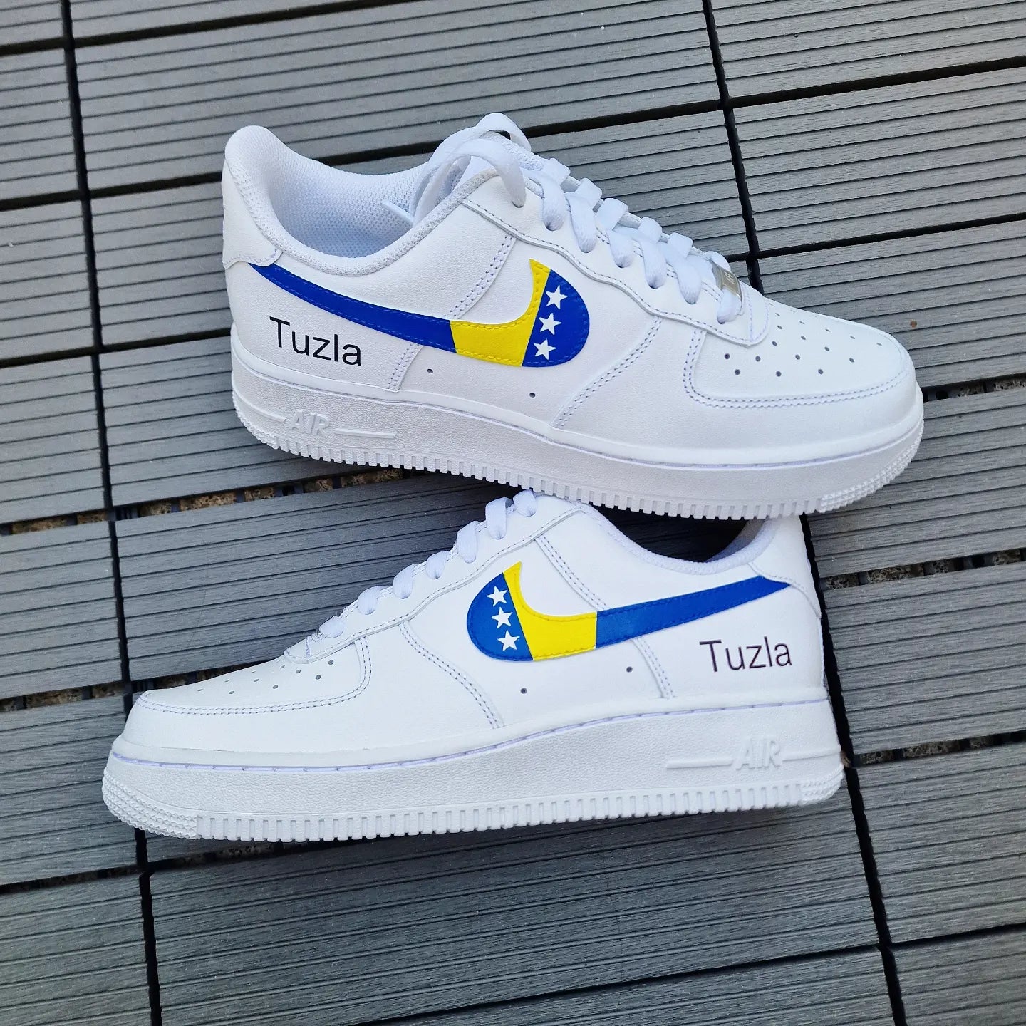 Nike Air Force one Custom Sneaker bosnia Bosnien