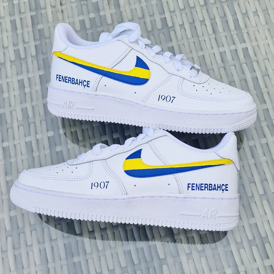 Nike Air Force one Custom fenerbahce türkiye