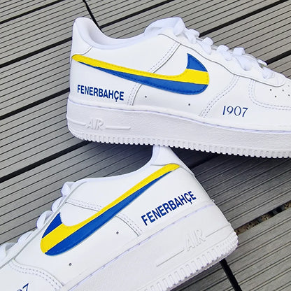 Nike Air Force one Custom fenerbahce türkiye