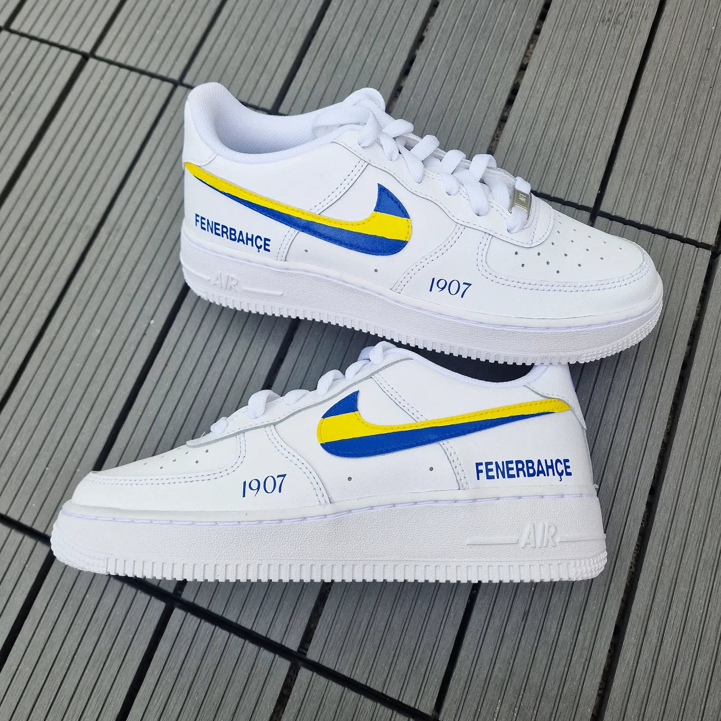 Nike Air Force one Custom fenerbahce türkiye