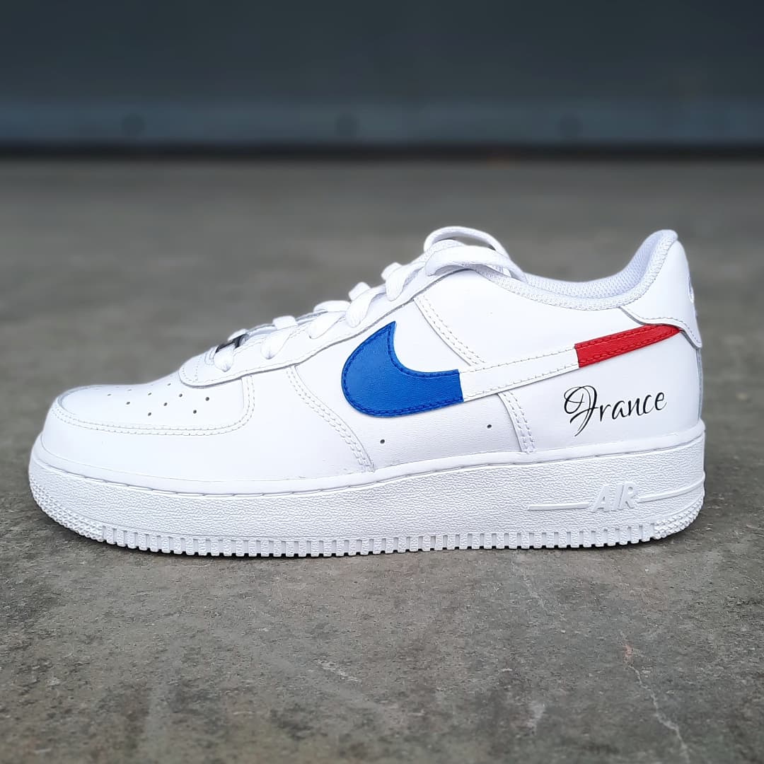 Happy Creative Air Force 1 France Custom Sneaker