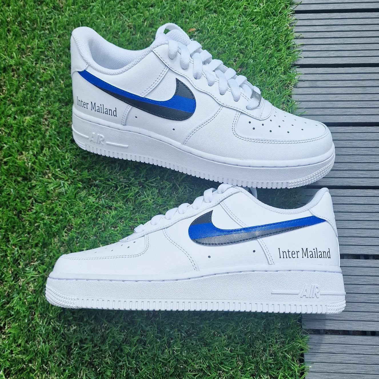 Nike Air Force one Custom Inter Mailand italy