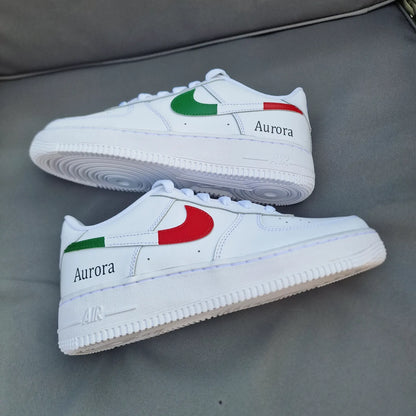 Nike Air Force one Custom Italy Italien