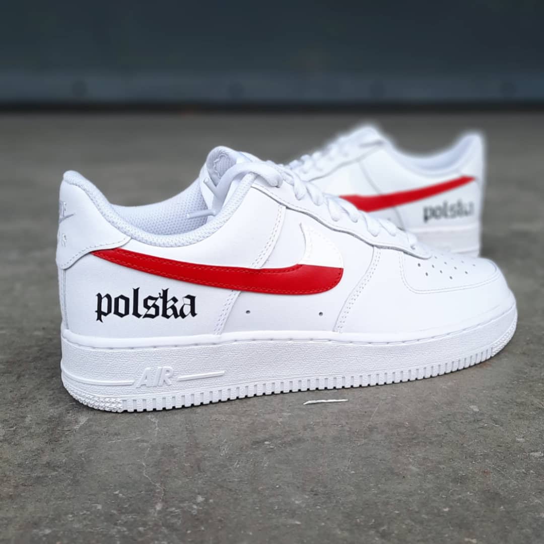 Nike Air Force one Custom  Polen Happy creative