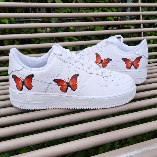 Air Force 1 "Red Butterflies"