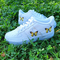 Load image into Gallery viewer, Air Force 1 "Yellow Butterflies"
