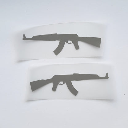 Iron-on picture Reflective "AK-47"